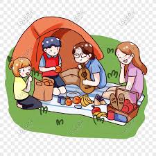 7th cartoon in the rainbow parade series by van beuren Hand Drawn Cartoon Family Outdoor Picnic Camping Png Image Psd File Free Download Lovepik 611324892