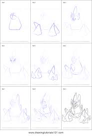 Gigalith is a blue, quadrupedal pokémon, with various spiny. How To Draw Gigalith From Pokemon Printable Step By Step Drawing Sheet Drawingtutorials101 Com
