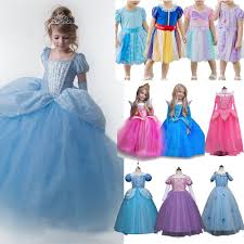 Girls Princess Cinderella Snow White Disney Cosplay Costume Party Fancy Dress Us 18 59 End Date Fancy Dress Costumes Princess Fancy Dress Cinderella Dresses