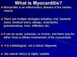 Myocarditis is an inflammatory disease of the myocardium with a wide range of clinical treatment. Viral Infections Of The Heart Myocarditis Ppt Download