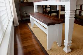 diy farmhouse bench free plans
