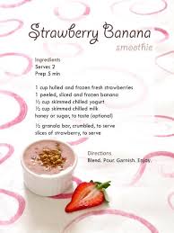 Strawberry Banana Frosty Smoothie Strawberry Banana Recipes Banana Smoothie Strawberry Banana