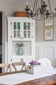 Diy Farmhouse Corner Cabinet Dining Room Corner Diy Corner Cabinet Corner Furniture