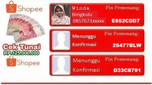 Disampaikan kepada saudara(i) yang beruntung mendapatkan pesan atau informasi undian shopee 2021 disertai pin pemenang dan mencantumkan alamat situs resmi seperti di bawah ini Shopee