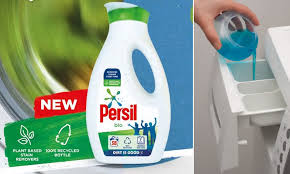 Persil is a german brand of laundry detergent manufactured and marketed by henkel around the world except in the united kingdom, ireland, france, latin america (except mexico), china, australia and new zealand, where it is manufactured and marketed by unilever. Persil Ditches Plastic Dosing Ball As It Moves To 100 Per Cent Recyclable Bottles Daily Mail Online
