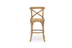 Wholesale bar stool club offers discounted furniture such as tables, chairs, bar stools, outdoor furniture, at wholesale prices for commercial or residential pubs, restaurants, bars, country clubs, lounges, and cafes. Provincial Cross Back Counter Stool Natural Oak Abide Interiors