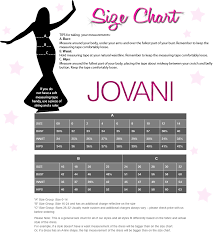 jovani size chart