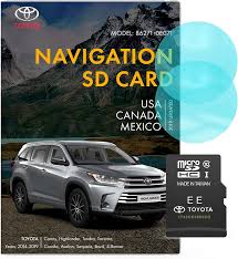 Amazon Com Toyota Sd Navigation Card 86271 0e071 Latest Update 2019 Toyota Camry Highlander Tundra Tacoma Corolla Avalon Sequoia Rav 4 Navigation Automotive