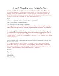 How do you write thanks letter? Formal Thank You Letter For Scholarship Example Templates At Allbusinesstemplates Com