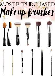 Most Repurchased Makeup Brushes By A Beauty Blogger Favorite Makeup Brushes Best Makeup Brushes Makeup Brushes