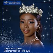 Beautiful Lory-Anne Charles wins the Miss International Haiti 2019 title  during the Miss Haiti 2019 final gala held Thursday night in  Port-au-Prince. Congratulations!!! #MissInternational2019  #59thMissInternational #MissInternational ...