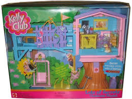 Bathtub, crib, a rocking horse, a changing table. Barbie Kelly Lots Of Secrets Clubhouse Playset Club House W Message Center Barbiecollector Barbie Playsets Barbie Toys Barbie Kelly