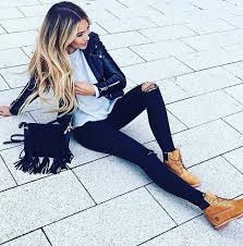 Pin By Samantha Renee On Timb Outfits In 2021 Timberland Outfits Women Timbs Outfits City Outfits