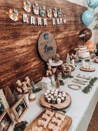 Birthday Party Ideas For One Year Old Boy Luca S First Birthday Party Boys 1st Birthday Party Ideas Forest Birthday Party Boys First Birthday Party Ideas