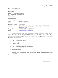Contoh surat lamaran kerja yang baik dan benar. Surat Lamaran Kerja