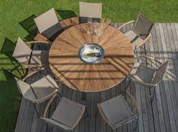 truffaut la collection jardin 2016 elle decoration table de jardin table d exterieur ronde mobilier jardin