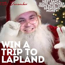 LAPLAND FOR YOU & YOUR FAMILY AROUND CHRISTMAS TIME! PLUS CASH INSTANT  WINS!!!