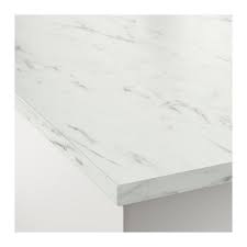 Ekbacken White Marble Effect Laminate Worktop 246x2 8 Cm Ikea Laminate Countertops White Laminate Countertops Ikea Kitchen Countertops