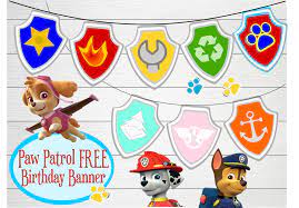 Paw patrol printables for birthday. Paw Patrol Birthday Printables Novocom Top