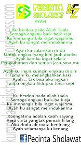Tanpa engkau hidupku terasa sepi. Lirik Sholawat Gus Azmi Rindu Ayah Syubbanul Muslimin Kumpulan Lirik Sholawat