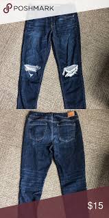 Holes happen naturally happen in jeans. American Eagle Jeans American Eagle Jeans Clothes Design Fashion Design