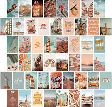 Ad by gmsartbygretha ad from shop gmsartbygretha. Amazon Com Procida Teen Girl Room Decor Aesthetic Collage Kit For Wall Aesthetic Boho Peach Beach Picture Wall Collage Kit Aesthetic Vsco Girls Bedroom Decor Photo Collage Kit Dorm Wall Decor 50 Set 4x6