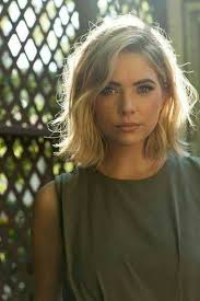 The pretty little liars actor might have just embraced a darker shade of brown prior to the chic business kween style, which was completed courtesy of joseph maine, ashley had visited hairstylist marc mena to get the shorter style dubbed the bobson. Ashley Benson Lob Hair Styles Cool Short Hairstyles Short Hair Styles