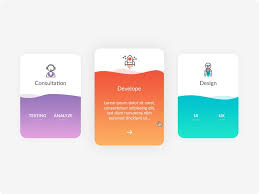 Service Card With Wave Style Free Psd Portfolio Web Design Minimalist Web Design App Design
