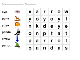 Kids Word Puzzle Games Free Printable Kindergarten Word Search Easy Word Search Word Puzzles