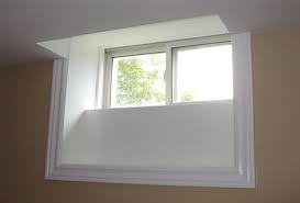 A buck, poured into the wall during new construction, creates a frame in the foundation wall. Basement Window Basement Windows Basement Window Treatments Basement Remodeling