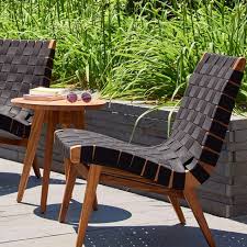 Knoll Risom Teak Indoor Outdoor Lounge Chair Lounge Chair Outdoor Outdoor Lounge Seating Teak Lounge Chair