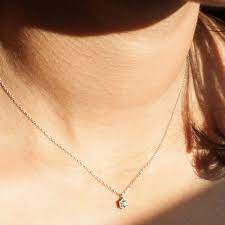 Hexagon Necklace White Diamond Necklaces Catbird Hexagon Necklace White Diamond Necklace Necklace