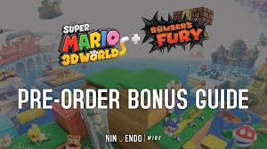 I neeed to try that out! Super Mario 3d World Bowser S Fury Pre Order Bonus Guide