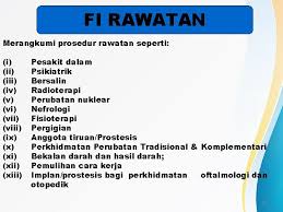 Nama dan permulaan kuat kuasa 1. Taklimat Pelaksanaan Caj Baru Perubatan Bagi Warga Asing