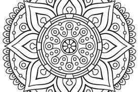Mandalas Faciles Para Colorear