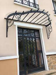 Marquise En Fer Forge Marquise Fer Forge Facade Maison Design Exterieur De La Maison