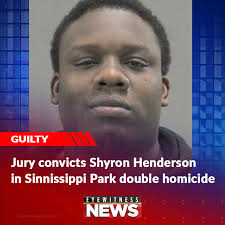 A Winnebago County jury has convicted Shyron Henderson, 28, in the killing  of Louis Coleman, 27, and Shawn Tatum, 28, in Sinnissippi Park in 2022.