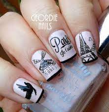 Geordie Nails Born Pretty Stamping Plate Bp36 France Paris Nails Fashion Nails Nail Designs