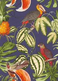 Paradiso Tropical Toucan Leaf Wallpaper Erismann Wallpaper Decorating Centre Online Decorating Centre Bird Wallpaper Tropical Birds Romantic Wallpaper