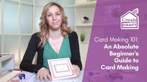 Card making video tutorials for beginners. Card Making 101 An Absolute Beginner S Guide To Card Making Cardmaking Create And Craft Youtube