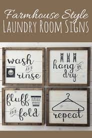 Farmhouse Style Laundry Room Signs Laundry Room Decor Set Of Four Signs Farmhouse Wall Decor Rustic Laundr Craft Room Signs Laundry Room Signs Laundry Decor