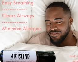 100% Pure Therapeutic Grade Breathing Essential Oil Blend for Seasonal  Allergies, and Congestions
