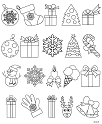 40 à imprimer gratuitement sur le thème de noël. Page De Dessins De Noel A Imprimer Et A Colorier Coloriage Noel Dessin Noel Noel