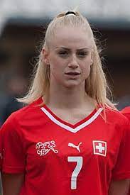 Dynamic swiss international forward alisha lehmann joined everton on loan from west ham united in january 2021 for the remainder of the campaign. Alisha Lehmann Wikipedia