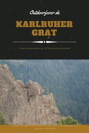 Karlsruher Grat Eine Gratwanderung Im Schwarzwald Wandern Schwarzwald Deutschland Schwarzwald Wandern Schwarzwald Nordschwarzwald