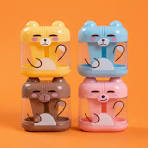 Cartoon Bear Dual Pencil Sharpener