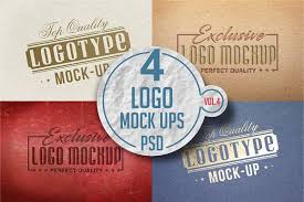 Logo Mock Up Pack Vol 4 Design Mockup Free Free Psd Mockups Templates Free Packaging Mockup