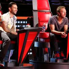 Adam And Chris Adam Levine The Voice Usa Chris Martin
