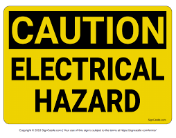 • remind staff to always wear ppe when working around infectious diseases. Hazard Signs Poster Template