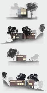 Invermay House Moloney Architects Architectural Section Architecture Graphics Architecture Presentation